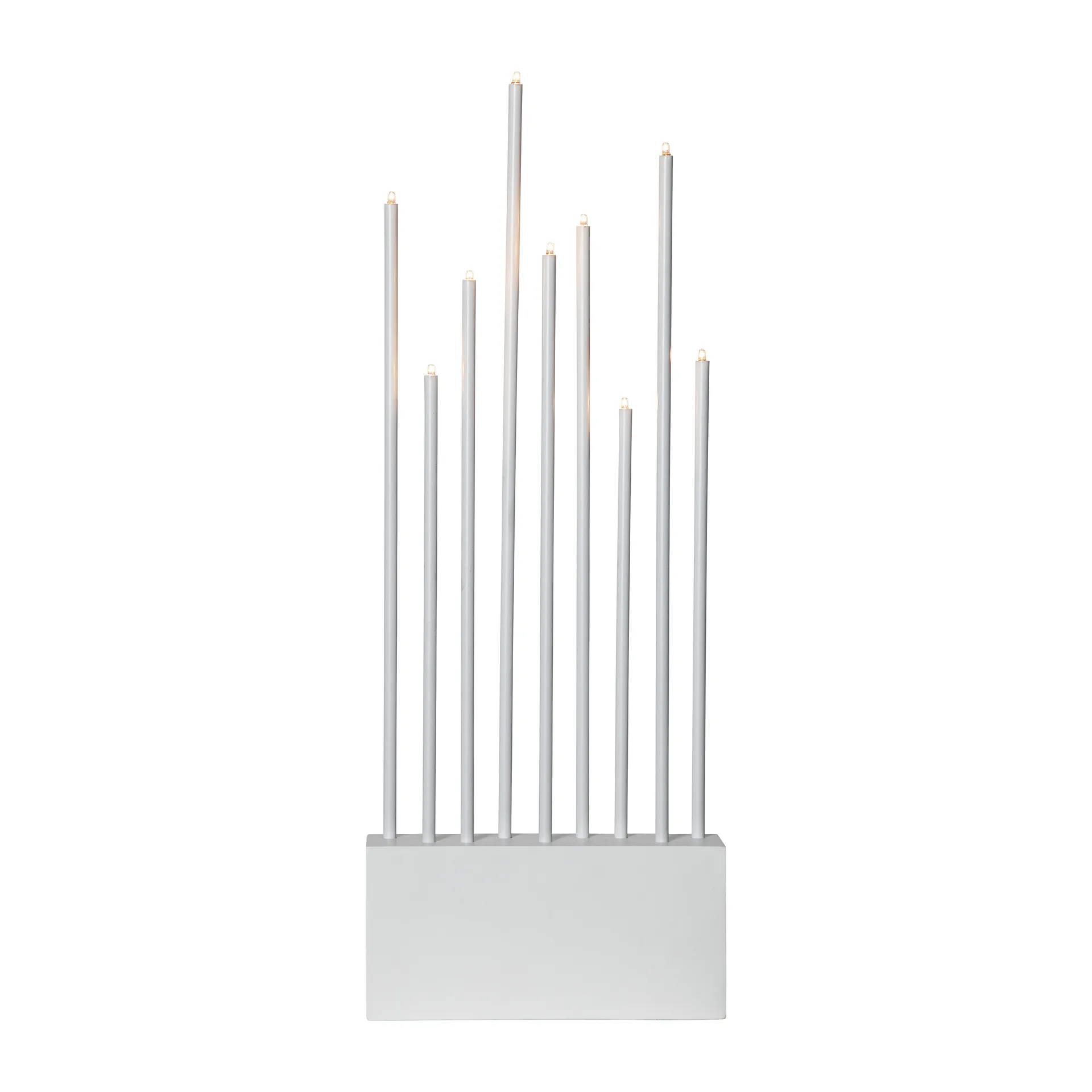 Candelabro do Advento Buzz, Branco Star Trading