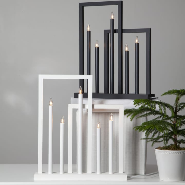 Candelabro do Advento Frame, Branco Star Trading