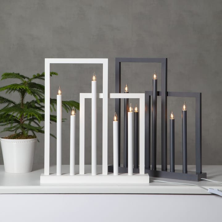 Candelabro do Advento Frame, Branco Star Trading
