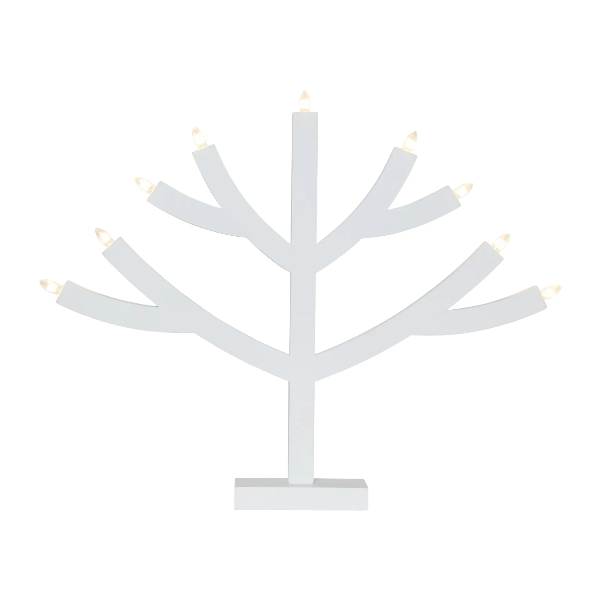 Candelabro do Advento Grene, Branco Star Trading