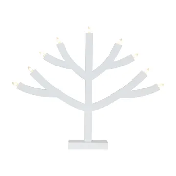 Candelabro do Advento Grene - Branco - Star Trading