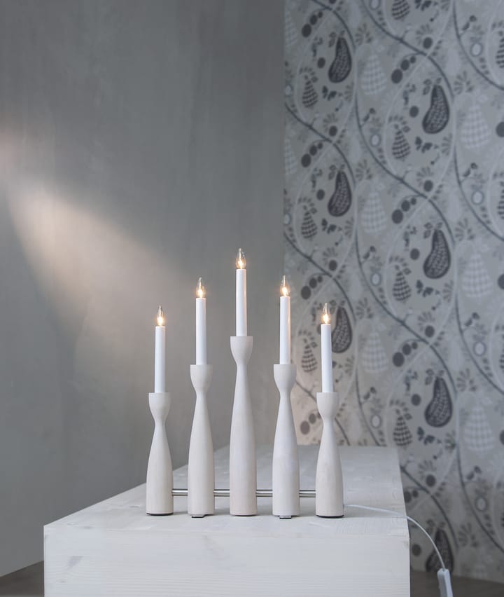 Candelabro do Advento Midja 2.0 , Coloração branca Star Trading