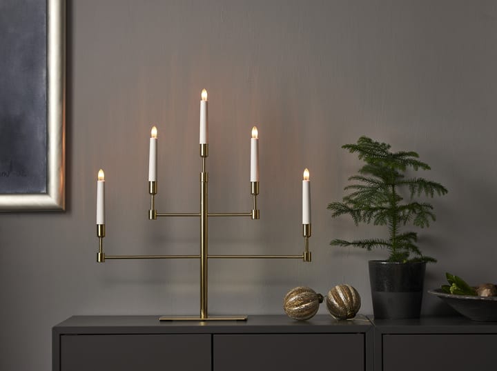 Candelabro do Advento Vide, Latão  Star Trading