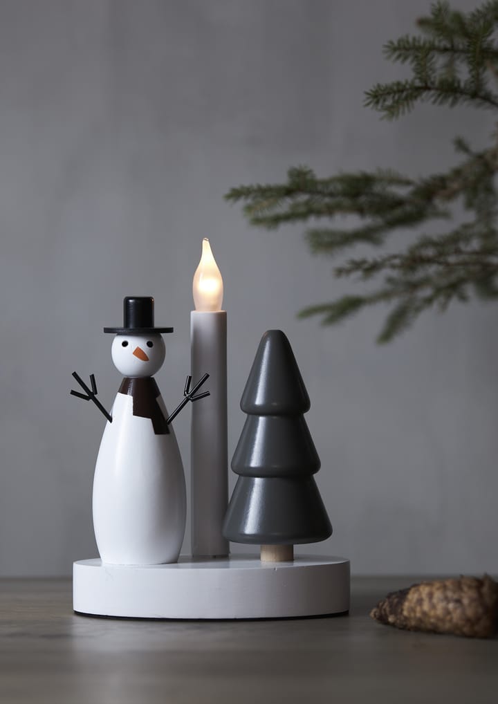 Castiçal Joy Natal, Boneco de neve Star Trading