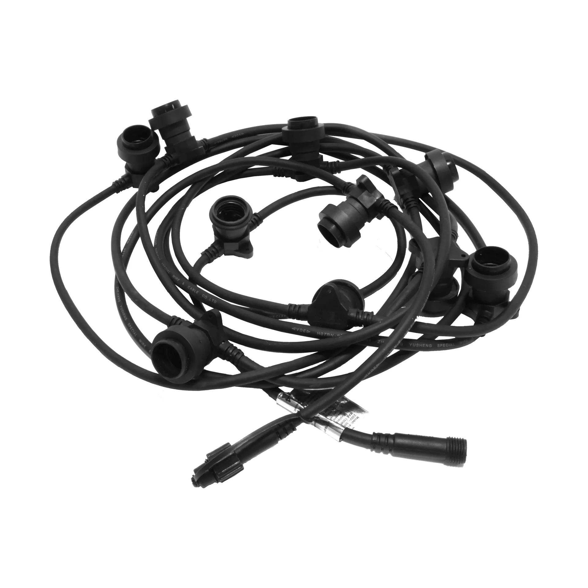 Connecta luzes decorativas E27 7,35 m, Preto Star Trading