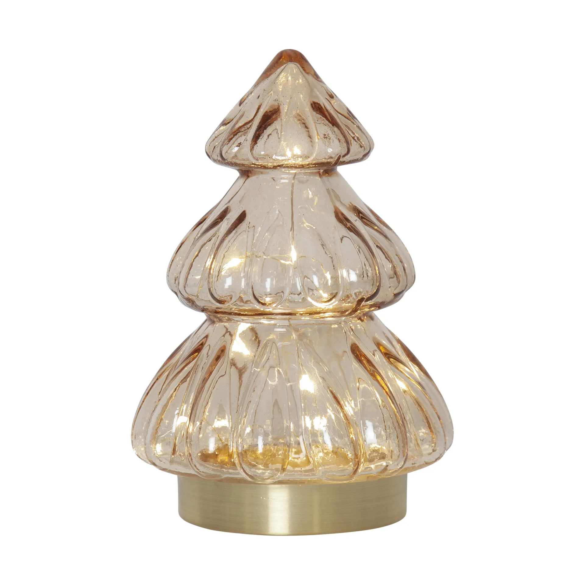 Decoração da mesa luzes de Natal 18 cm Abete, Bege Star Trading