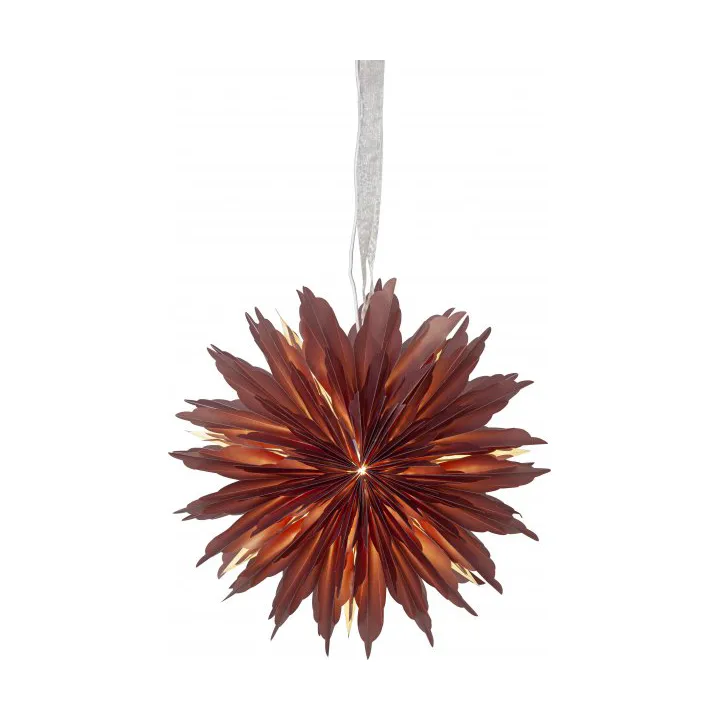 Dis estrela de papel, Vermelho, 40x40 cm Star Trading