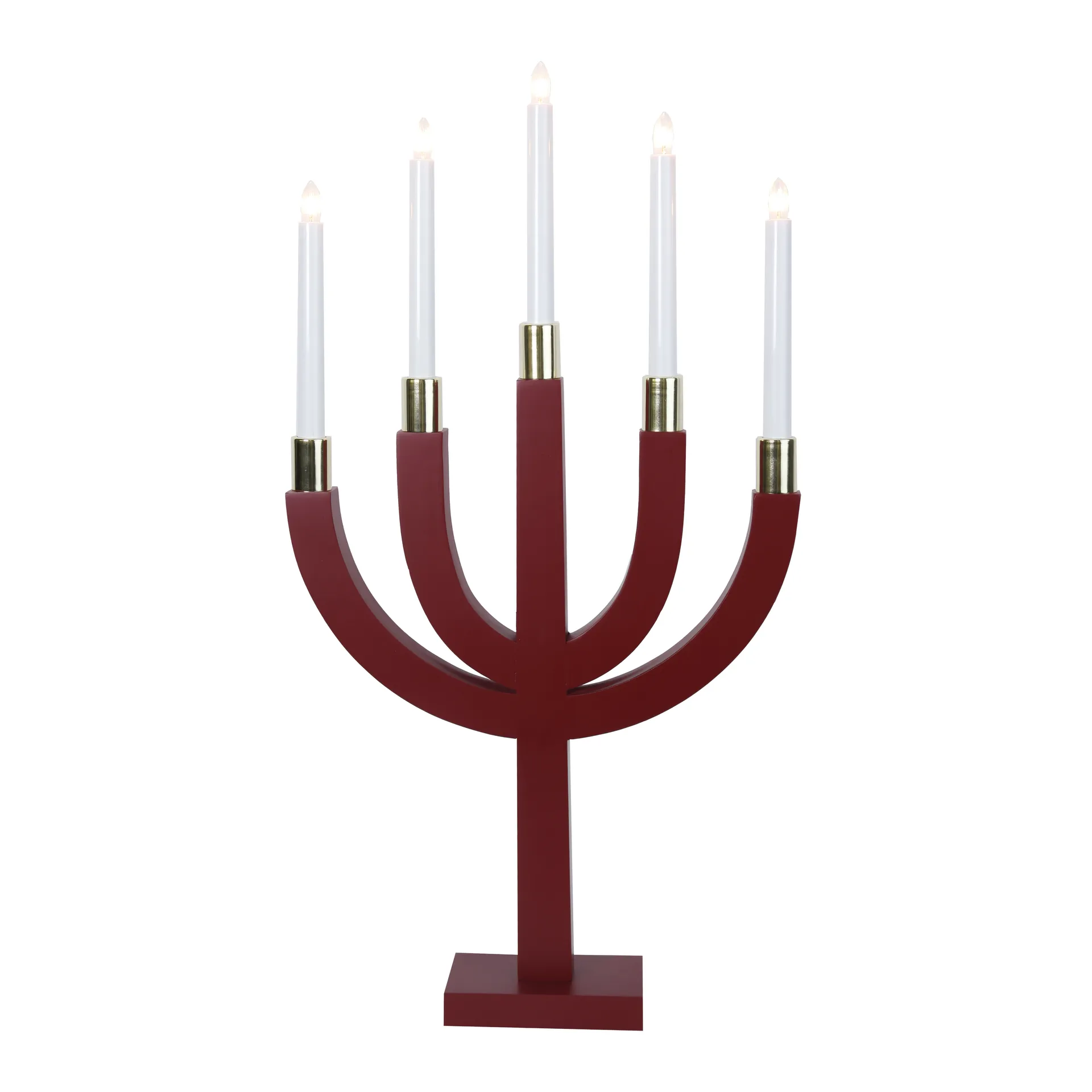 Elias castiçal de Advento, Vermelho  Star Trading