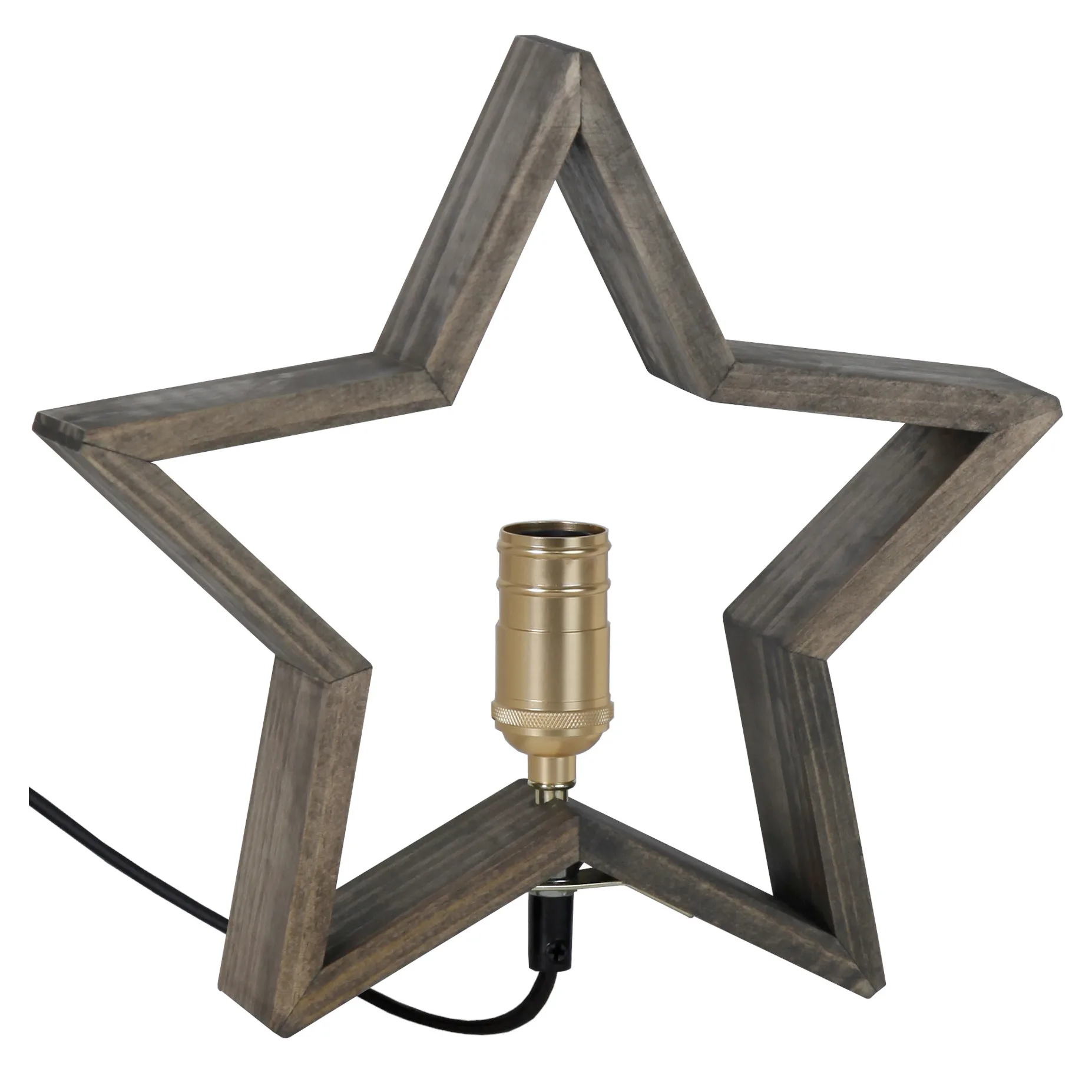 Estrela de mesa do advento Lysekil 29 cm, Castanho Star Trading