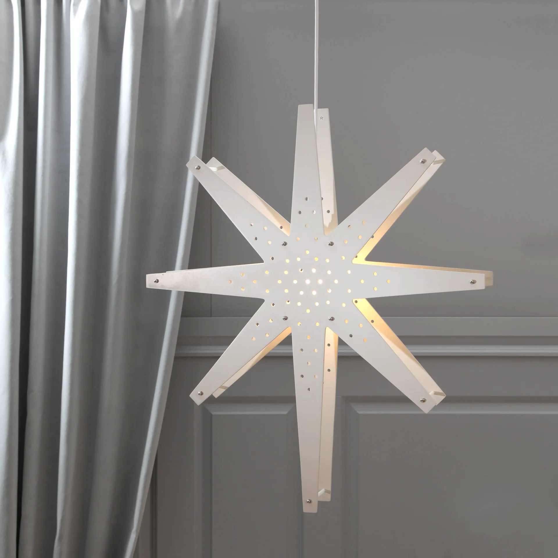 Estrela de natal Tall 60x70 cm, Branco Star Trading