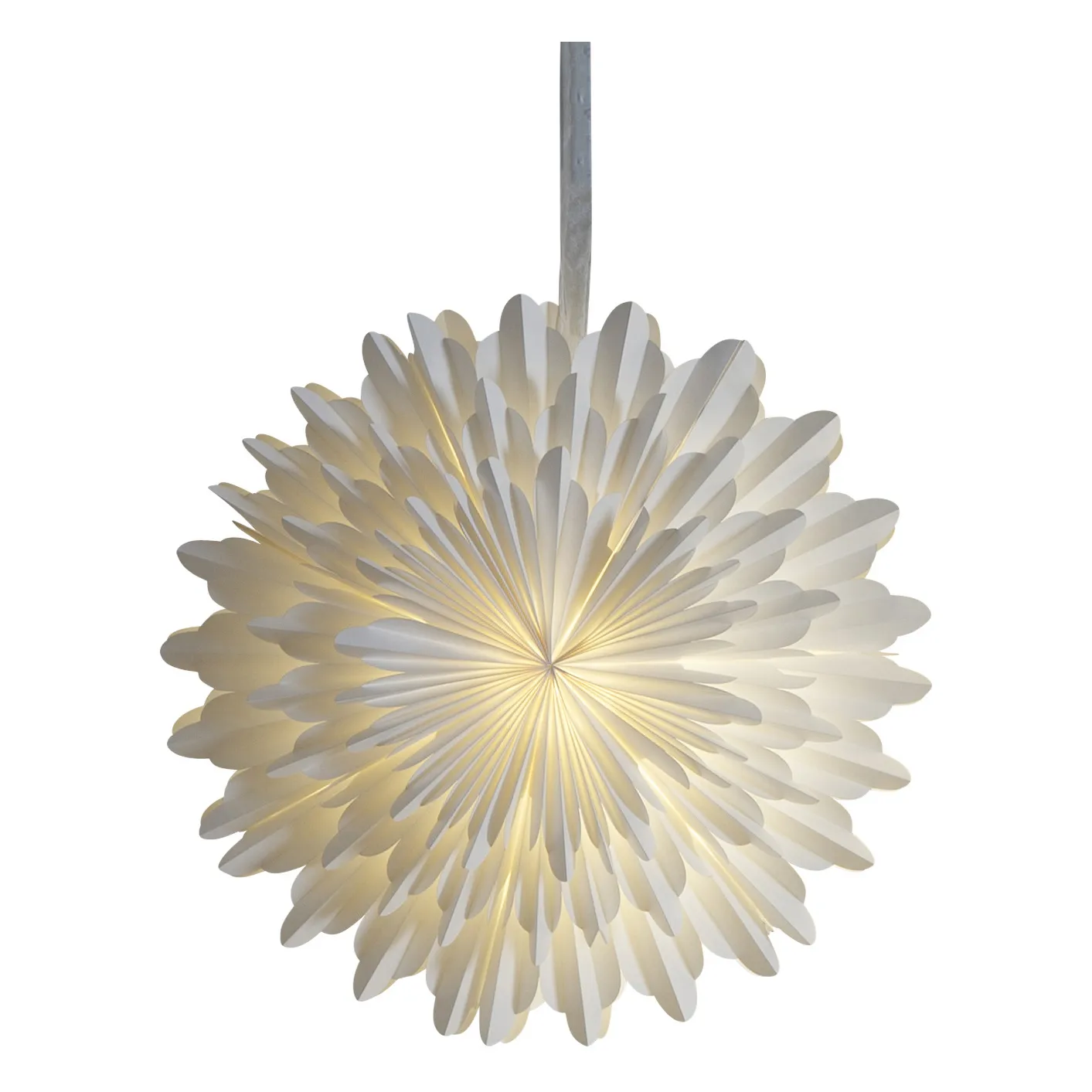 Estrela do advento Ø50 cm Snow, Branco Star Trading