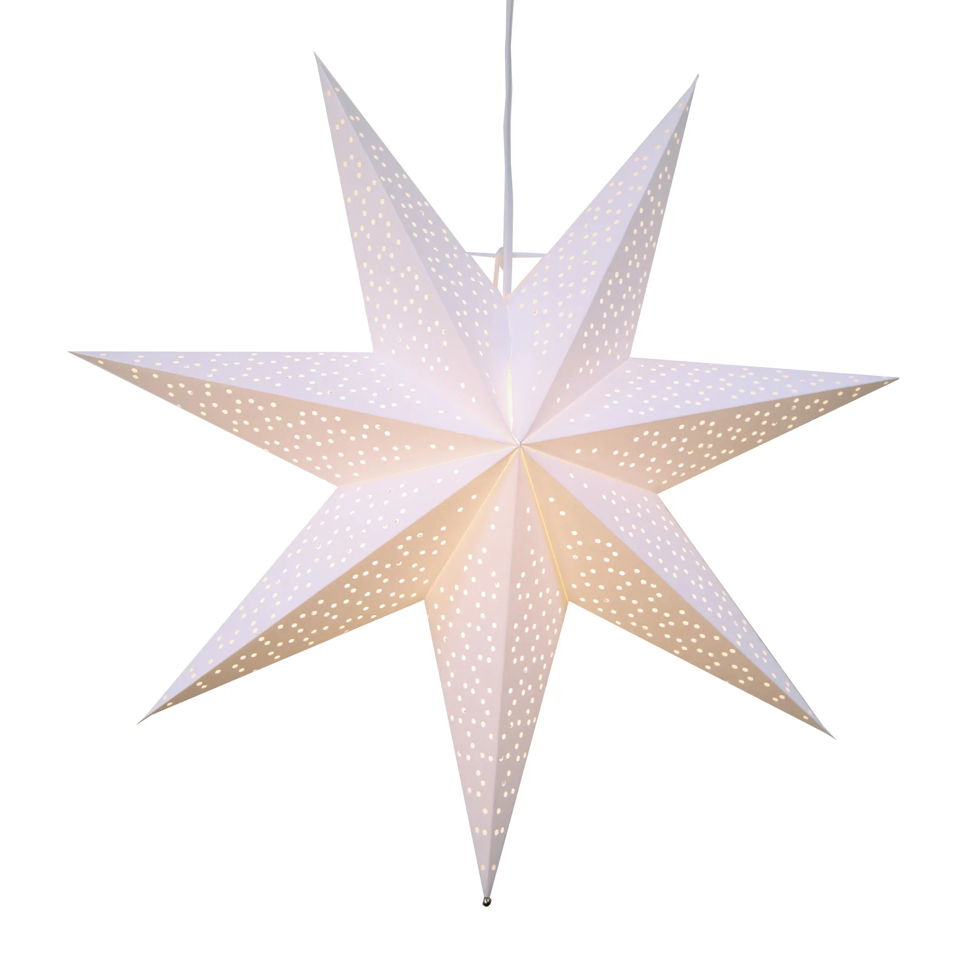 Estrela do Advento 54 cm Dot, Branco Star Trading
