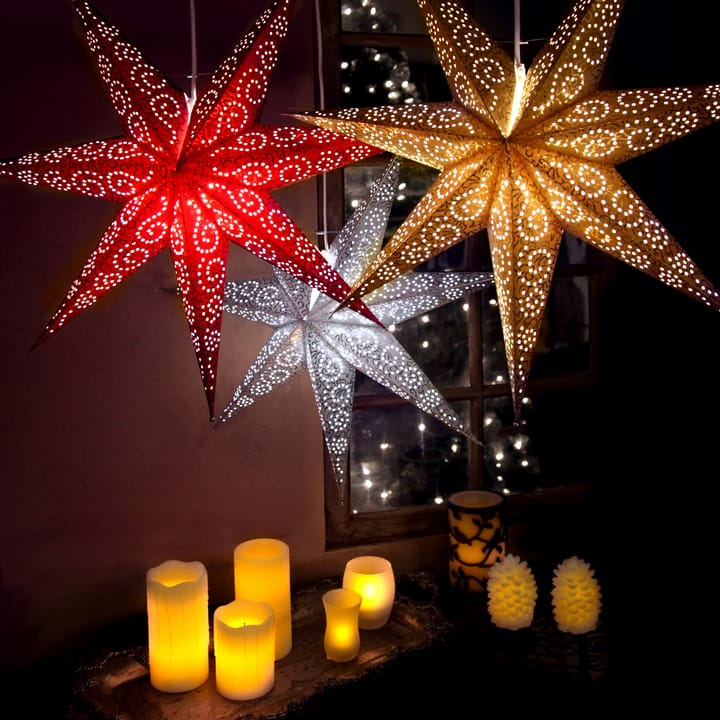 Estrela do Advento 60 cm Antique, branco Star Trading