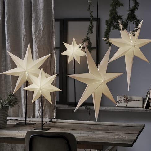 Estrela do advento Frozen 65 cm, Branco Star Trading
