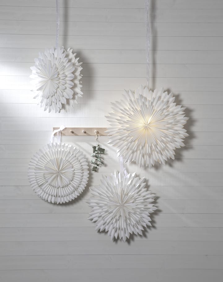 Estrela do advento Ice Ø70 cm, Branco Star Trading