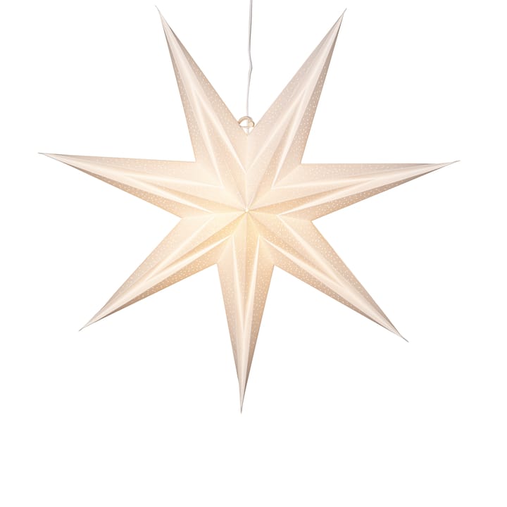 Holly estrela de papel 60 cm, Branco Star Trading