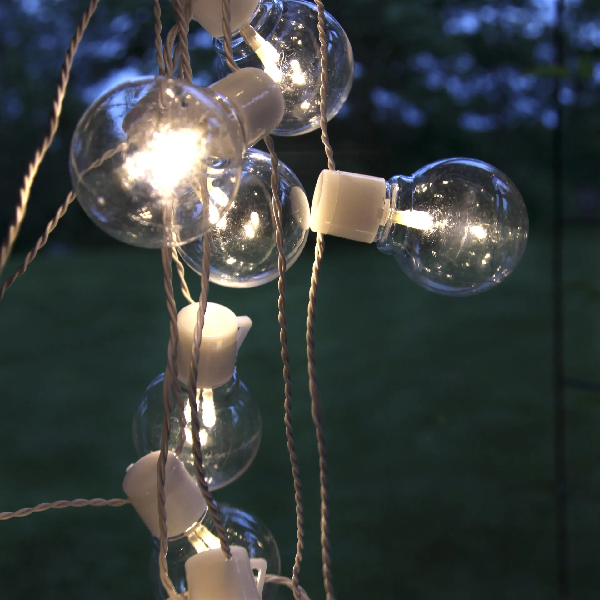 Iluminação em cabo Partaj, branco Star Trading