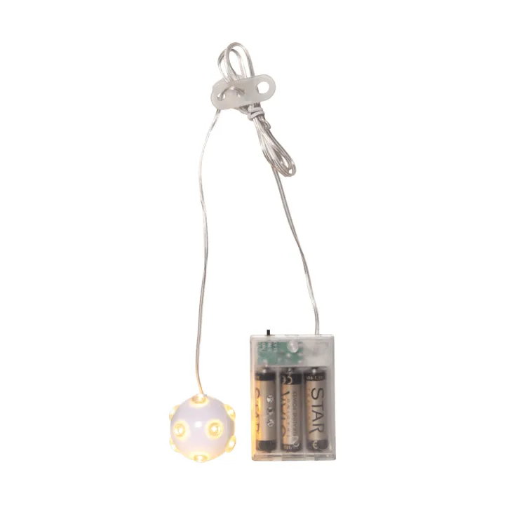 Lighty fio de luz, fonte de luz para estrela de Advento - Bola branca - Star Trading