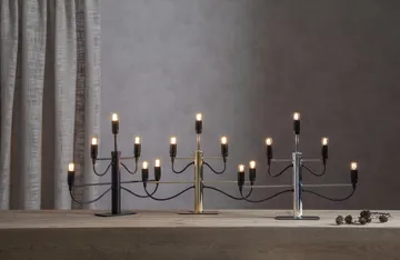 Milano 5 castiçal 46 cm - Cromado - Star Trading