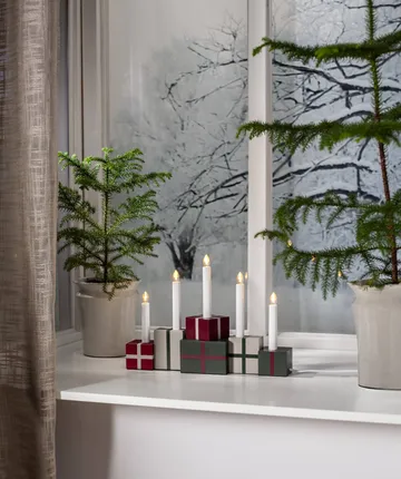 presentes de Natal candelabro de Advento - Multicolor - Star Trading