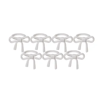 Roseta para vela - Branco, pack de 7 - Star Trading