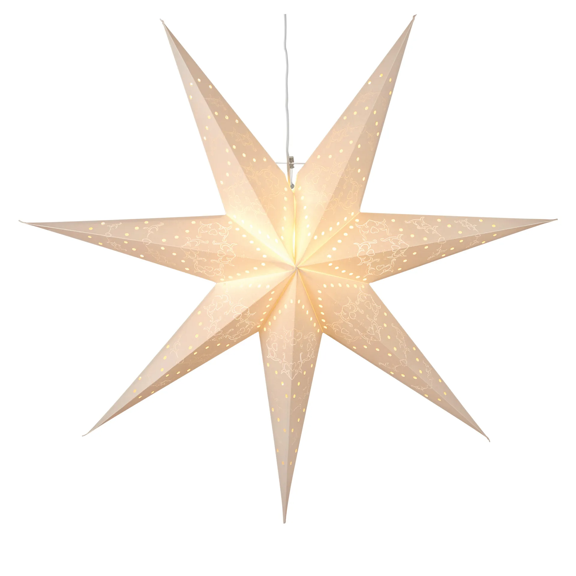 Sensy Estrela de advento 70 cm, Branco Star Trading