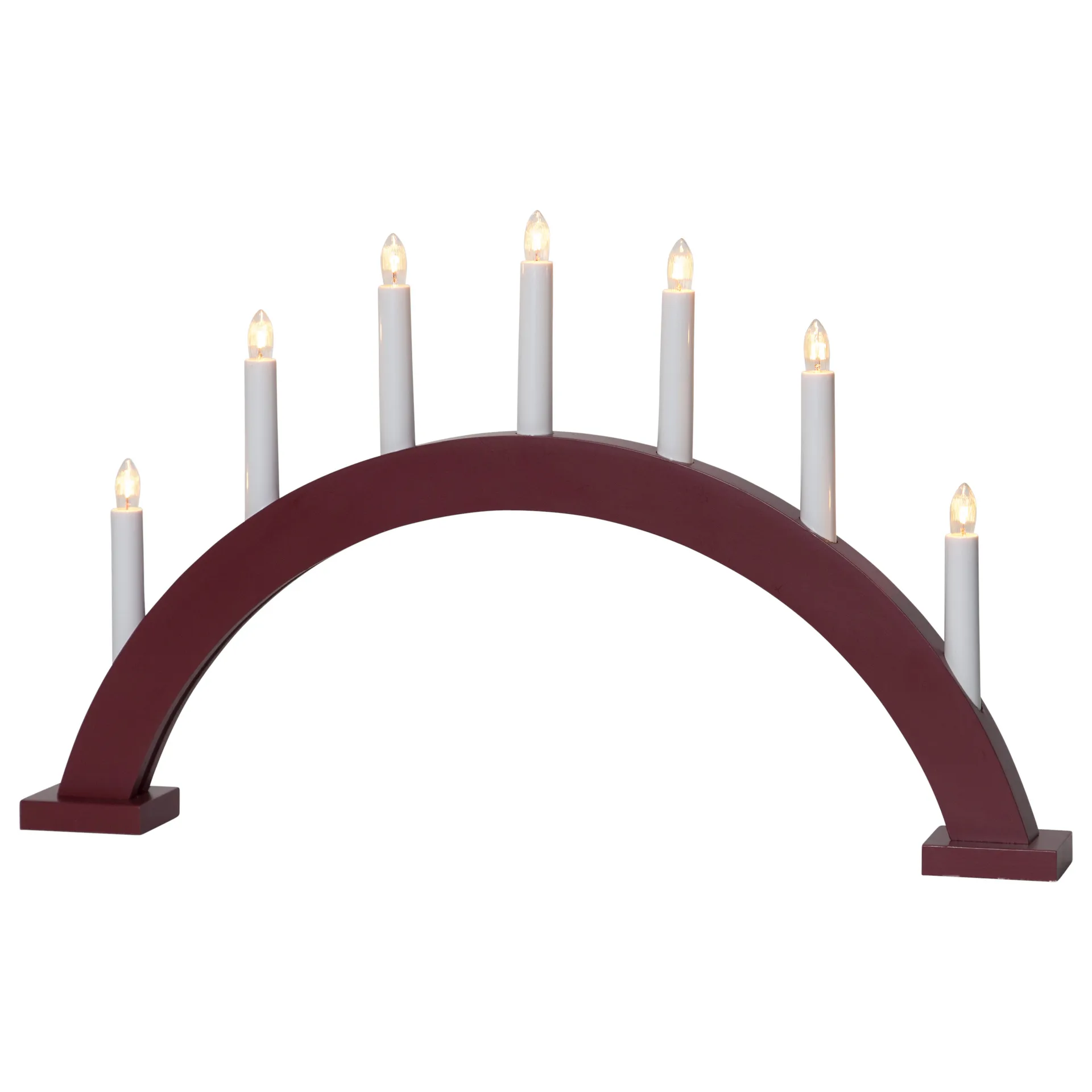 Trapp Arco de velas do Advento, Vermelho Star Trading