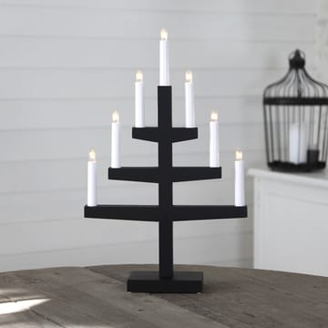 Trapp castiçal de Advento 54 cm - Preto - Star Trading