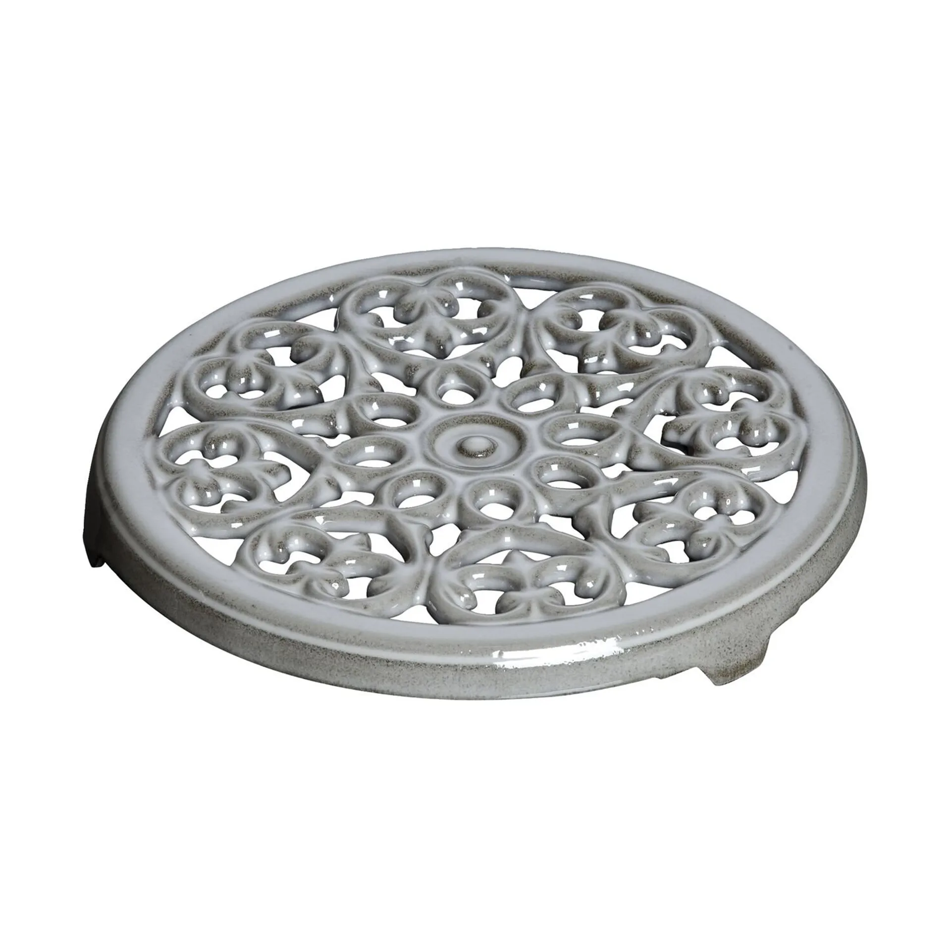 Base para copos em ferro fundido Lilly Ø23 cm, Cinza grafite STAUB