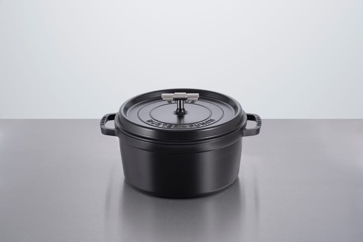Buster & Punch panela de ferro fundido e aço inoxidável, 6,75 L STAUB