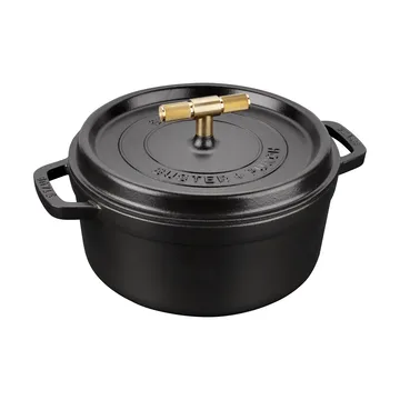 Buster & Punch panela de ferro fundido em latão - 3,8 L - STAUB