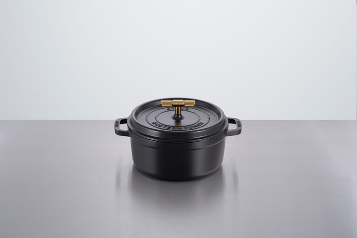 Buster & Punch panela de ferro fundido em latão, 3,8 L STAUB