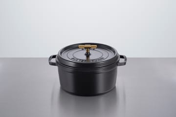 Buster & Punch panela de ferro fundido em latão - 6,75 L - STAUB