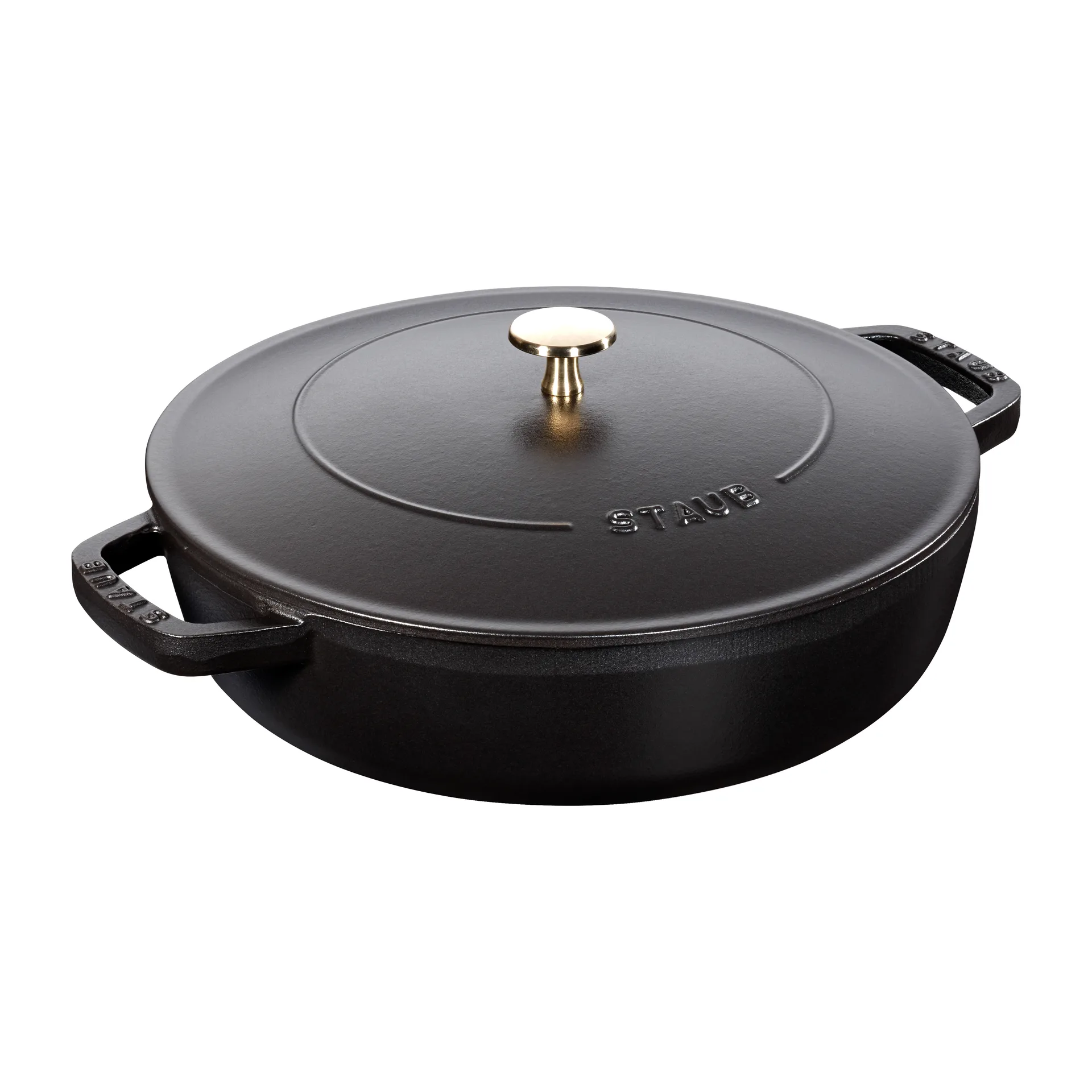 Caçarola Chistera Ø28 cm 3,7 L, Preto STAUB