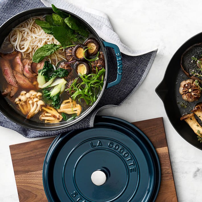 Caçarola de forno redonda - esmalte triplo La Mer, 6,7 l STAUB