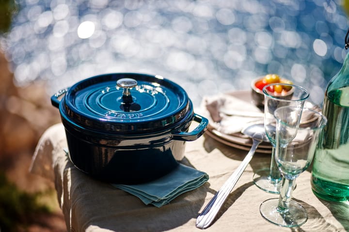 Caçarola de forno redonda - esmalte triplo La Mer, 6,7 l STAUB