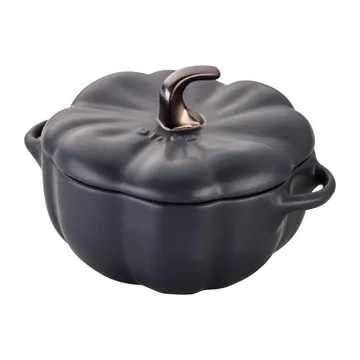 Caçarola para forno grés abóbora preta Staub - 0,47 L - STAUB