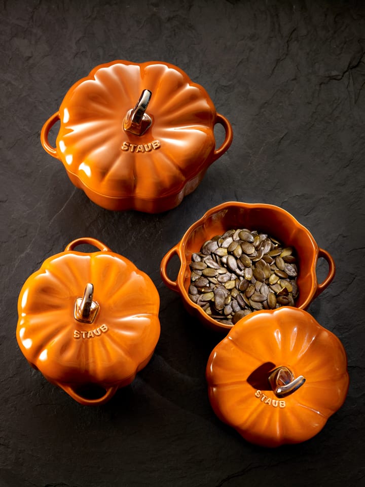 Caçarola para forno grés abóbora Staub, 0,47 l cinnamon STAUB