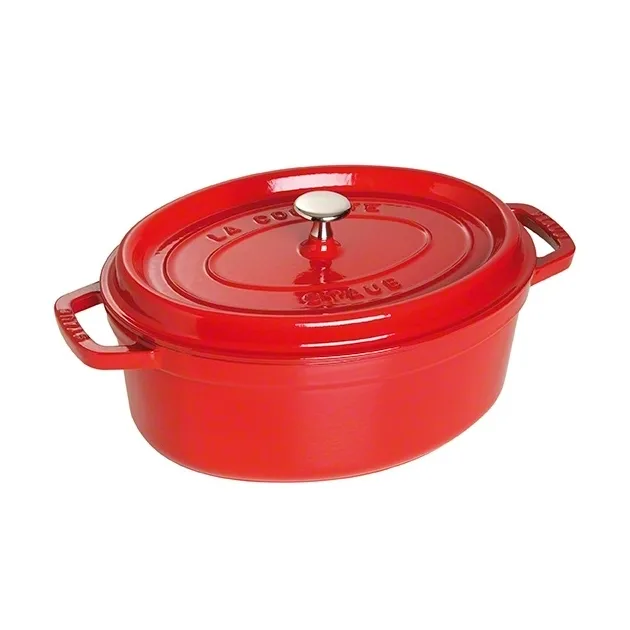 Caçarola para forno oval mini Staub 4,2 l, vermelho STAUB