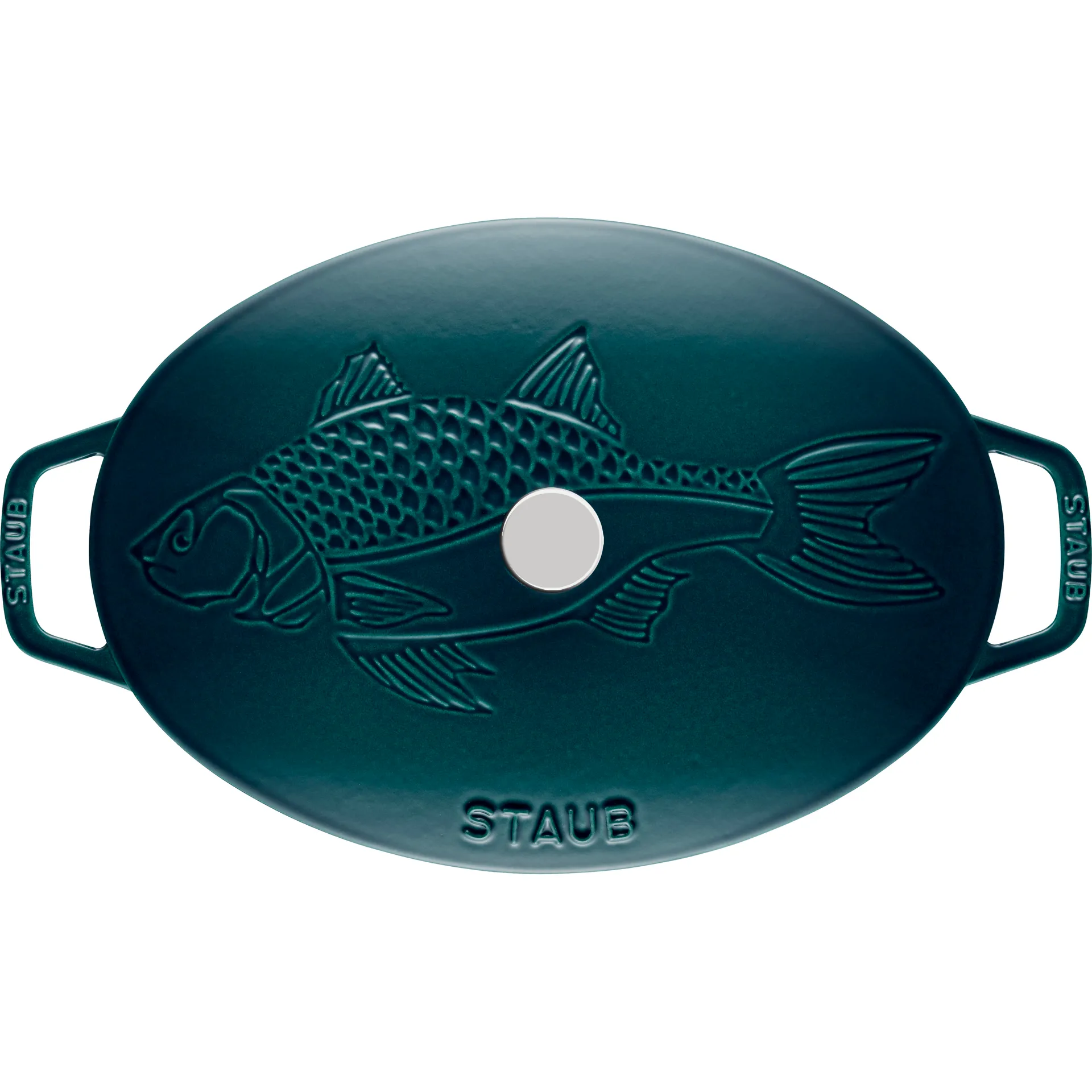 Panela redonda - esmalte triplo La Mer, 32 cm STAUB