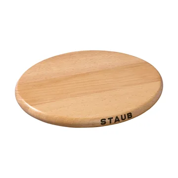 Staub base de panela magnético oval de faia - 15 cm - STAUB