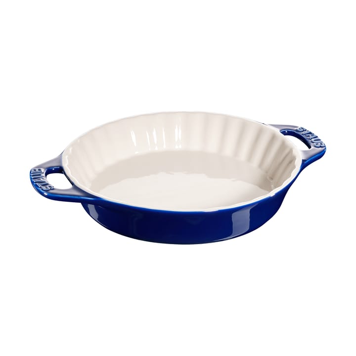 Staub Ceramic forma para quiche Ø24 cm - Azul escuro - STAUB