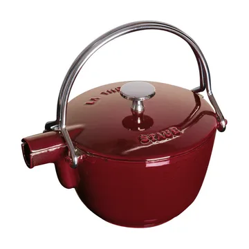 Staub chaleira de ferro fundido redonda 1,15 L - Vermelho grenadine - STAUB