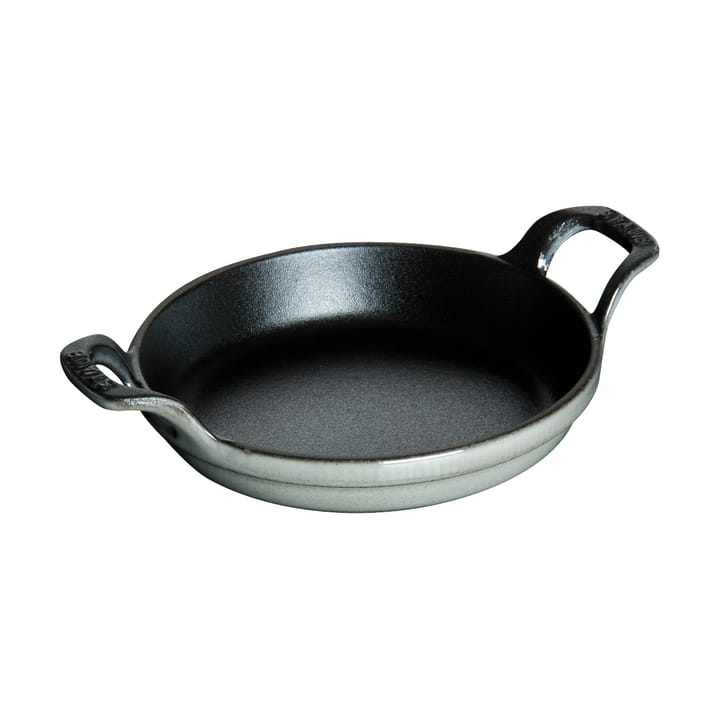 Staub forma redonda para forno de ferro fundido Ø12 cm - Cinza grafite - STAUB