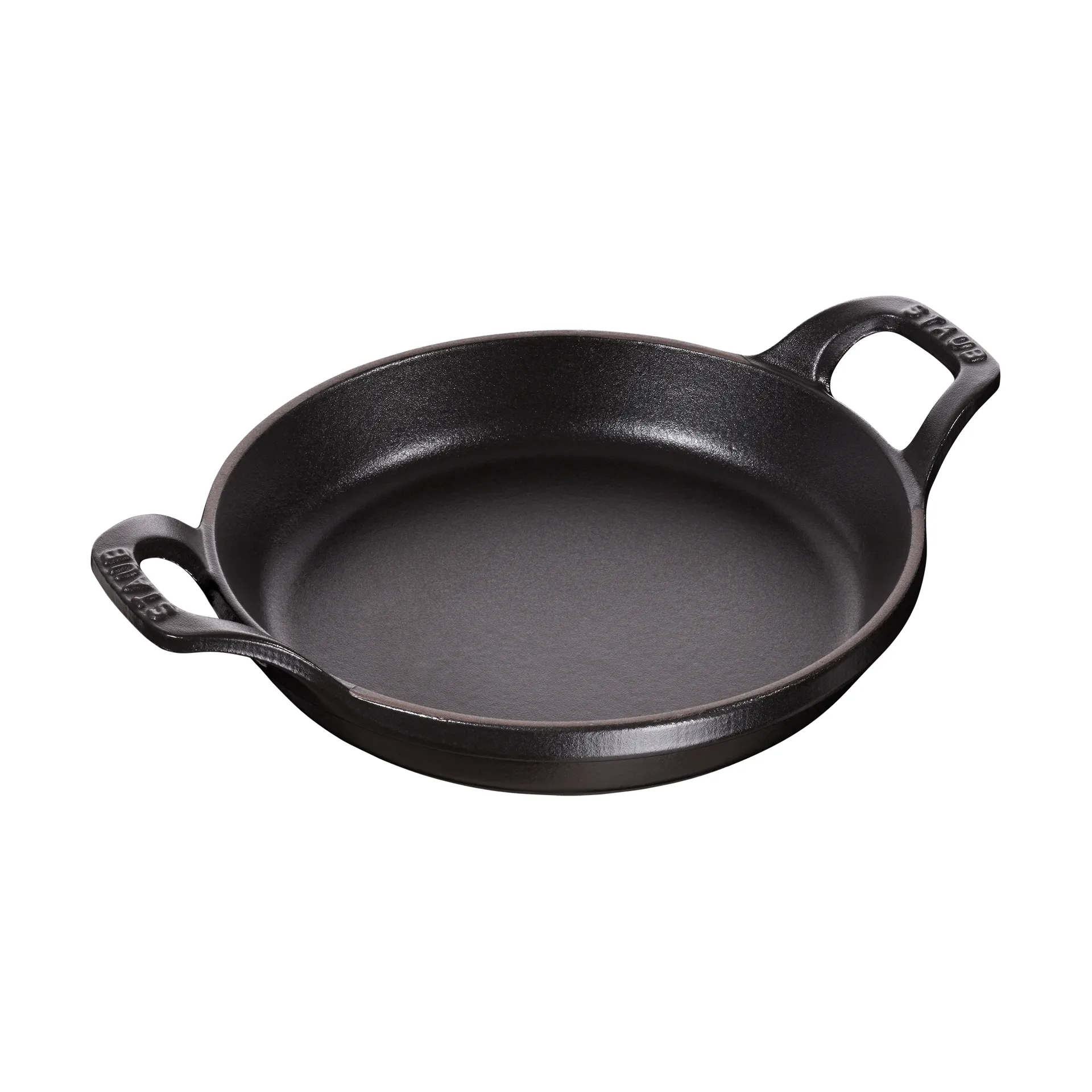Staub forma redonda para forno de ferro fundido Ø12 cm, Preto STAUB