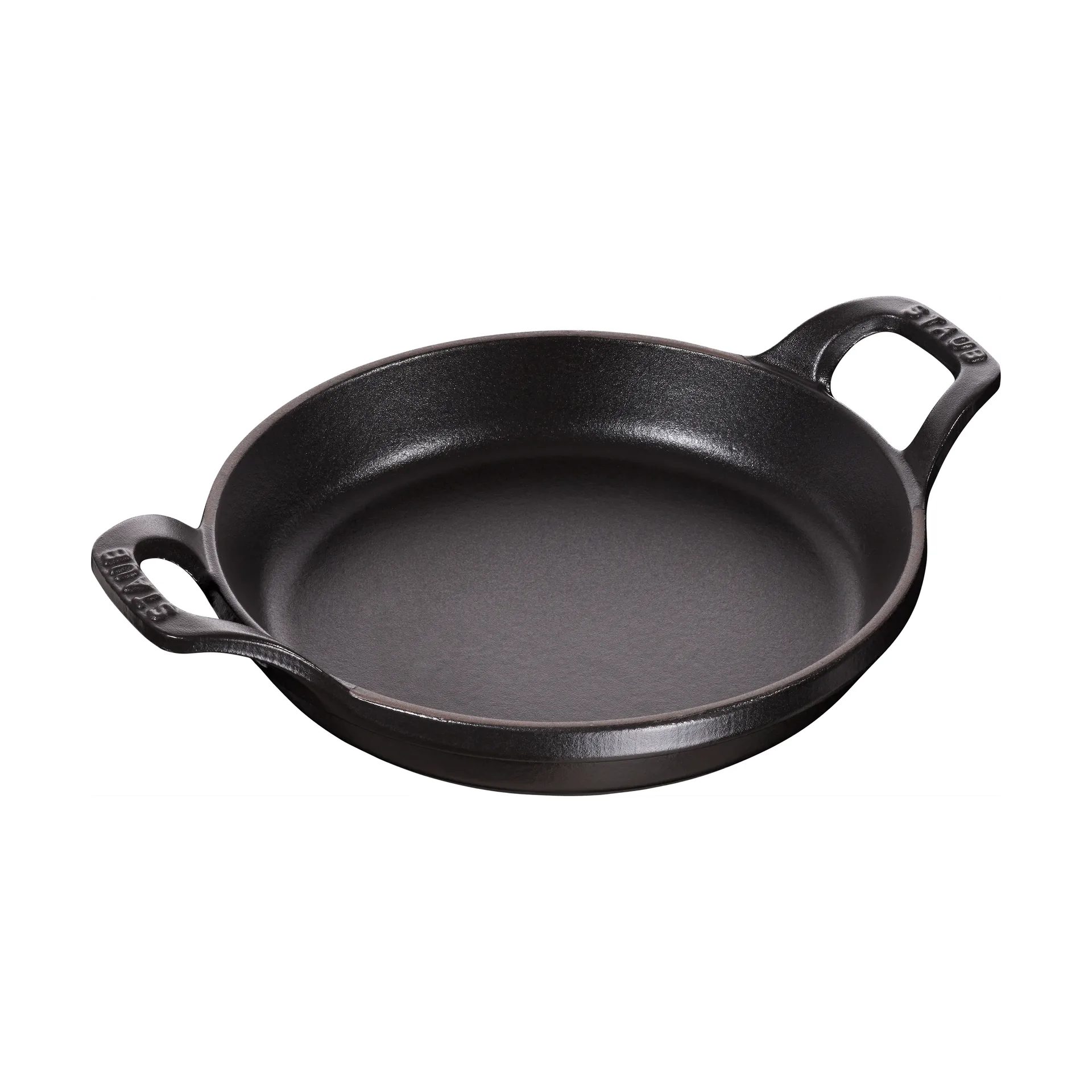 Staub forma redonda para forno de ferro fundido Ø16 cm, Preto STAUB