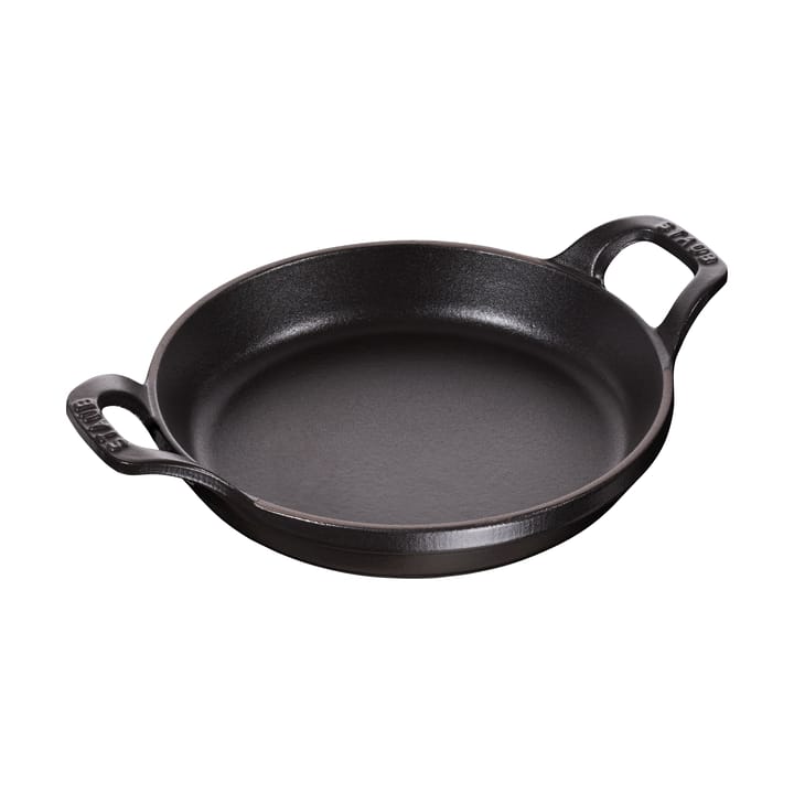Staub forma redonda para forno de ferro fundido Ø16 cm - Preto - STAUB