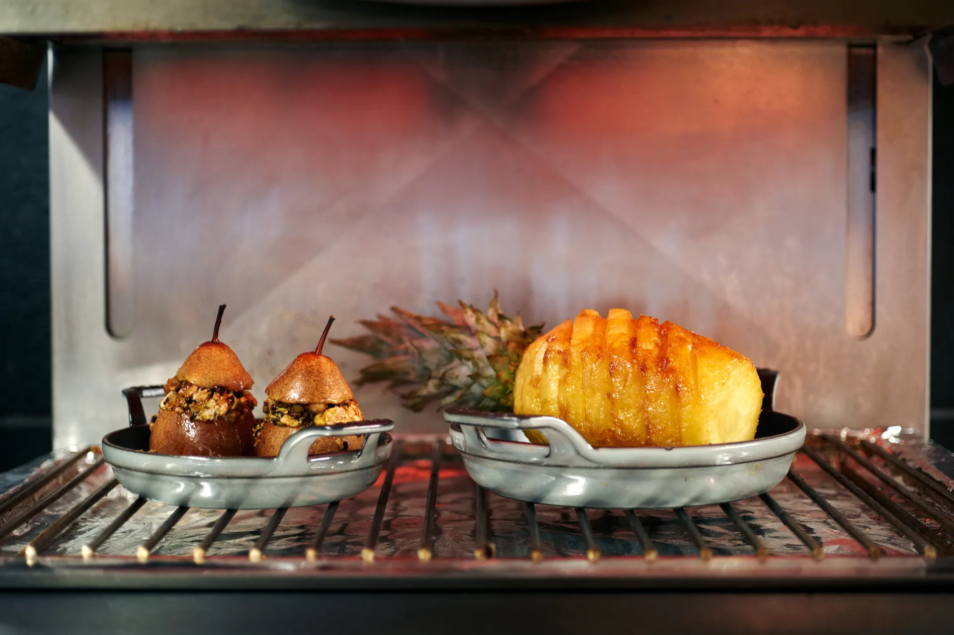 Staub forma redonda para forno de ferro fundido Ø20 cm, Cinza grafite STAUB