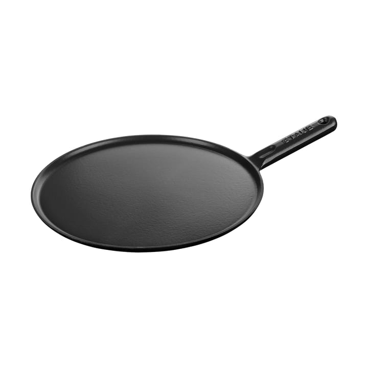 Staub frigideira para panqueca com cabo de ferro Ø30 cm - Preto - STAUB