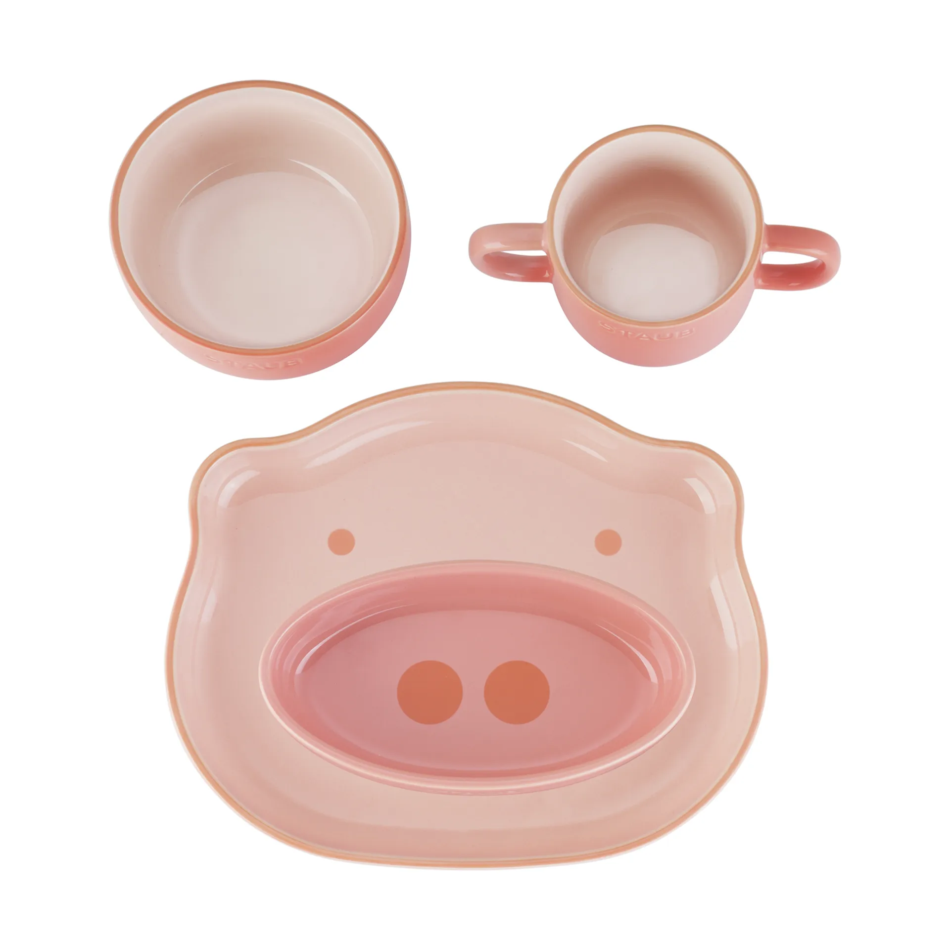 Staub louça infantil 4 peças, Rosa STAUB